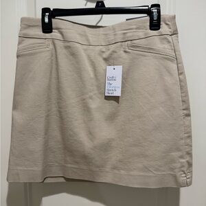 Croft & Barrow Beige Skort NWT